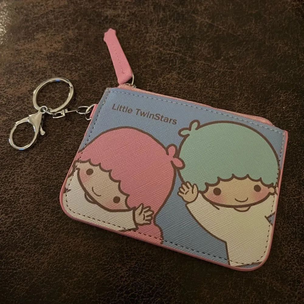Little Twin Stars ID Holder Keyring/ Bag Clip
